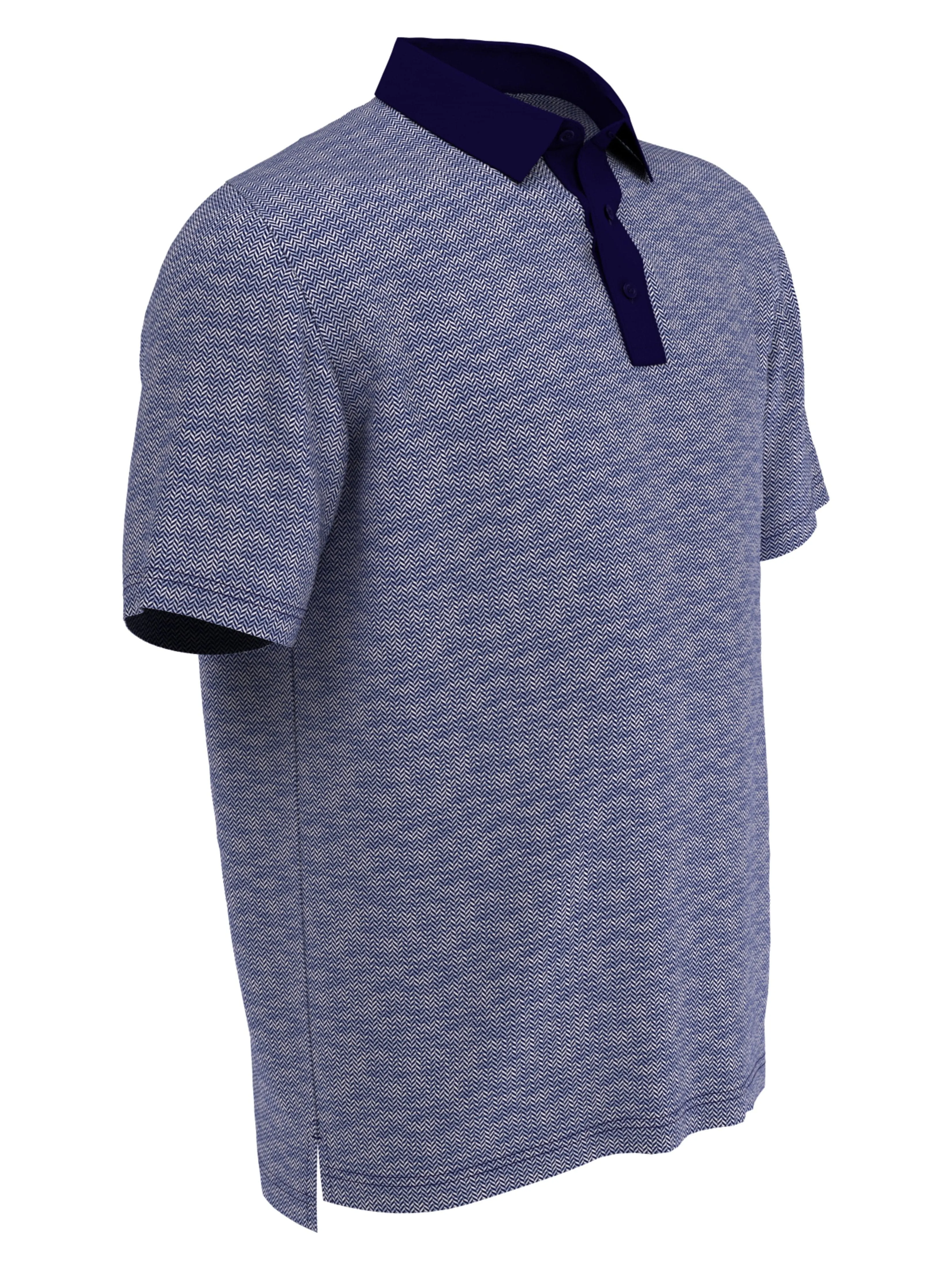 Mens Swing Tech™ Heritage Jacquard Polo