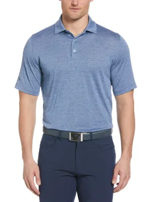 Mens Swing Tech™ Ventilated Heather Jacquard Polo