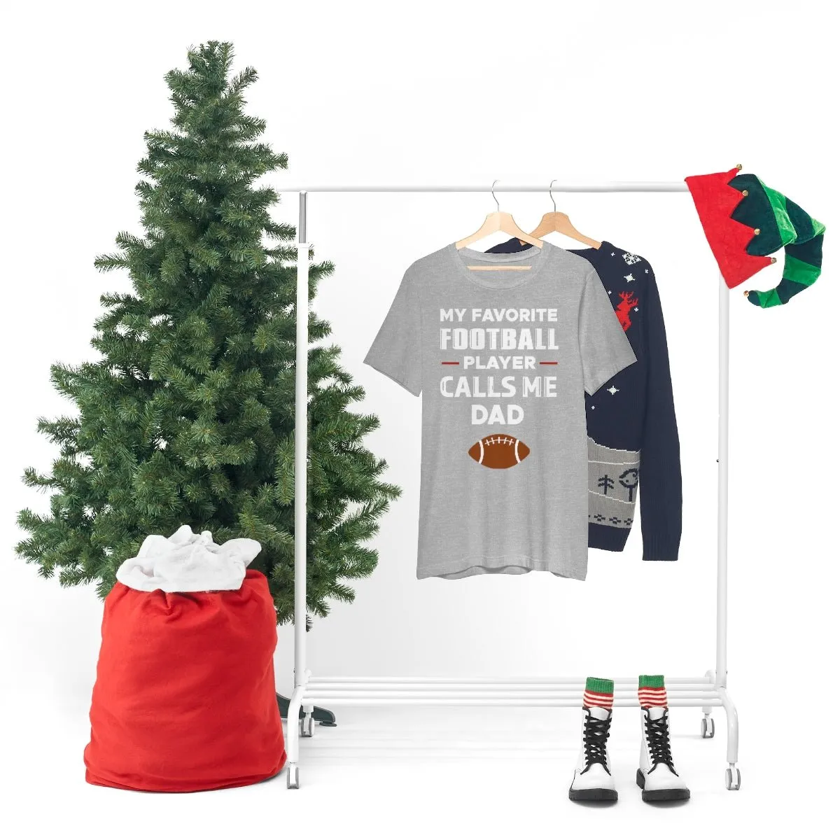 Men's Tee - My Favorite Football Player Calls Me Dad