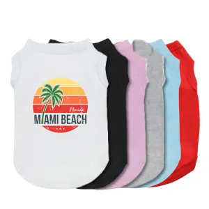 Miami Beach Dog Sport Tank