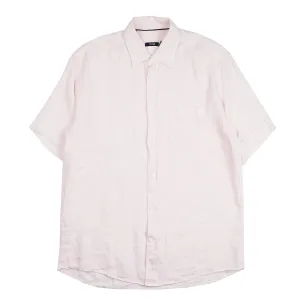 Miami Pale Pink Short Sleeve Linen