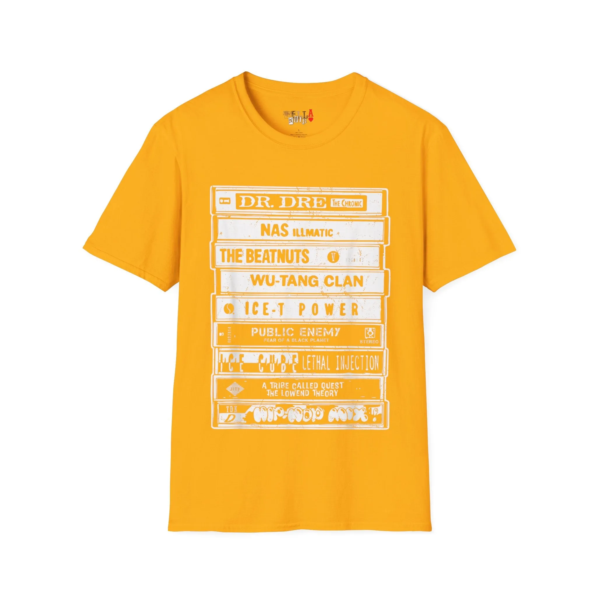 Mix Tape Stack Unisex Softstyle T-Shirt