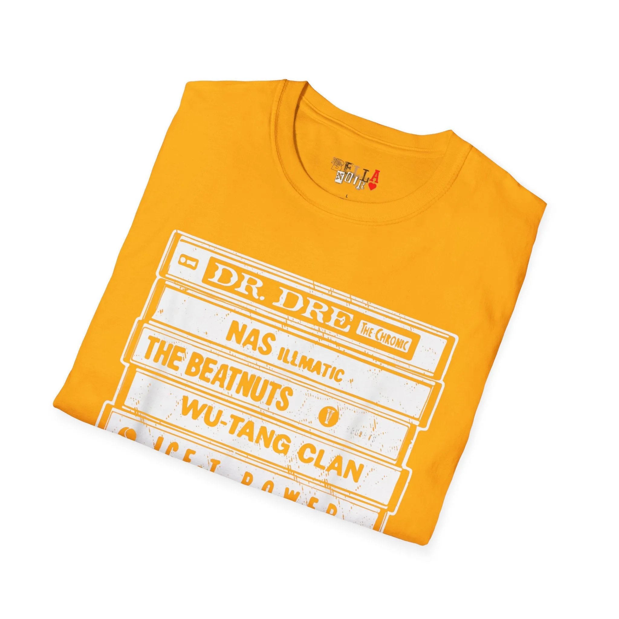 Mix Tape Stack Unisex Softstyle T-Shirt
