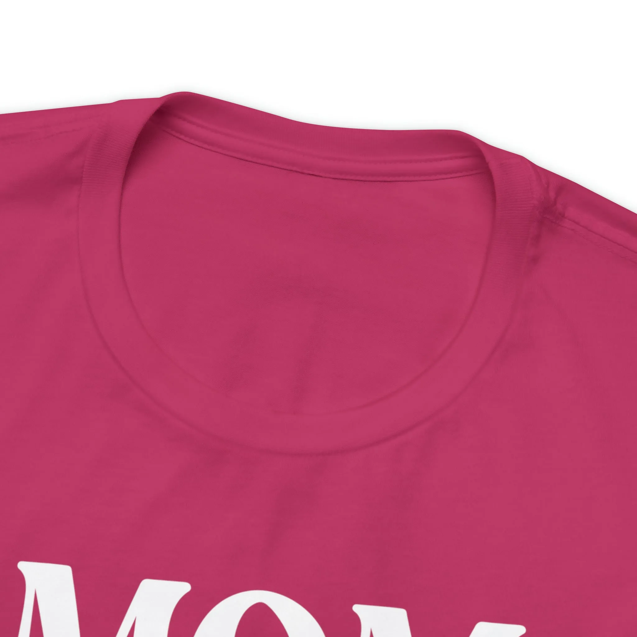 Mom Mommy T-Shirt | Flowers Mom Tee |  Bella Canvas 3001 Unisex |  Mother Short Sleeve Tshirt