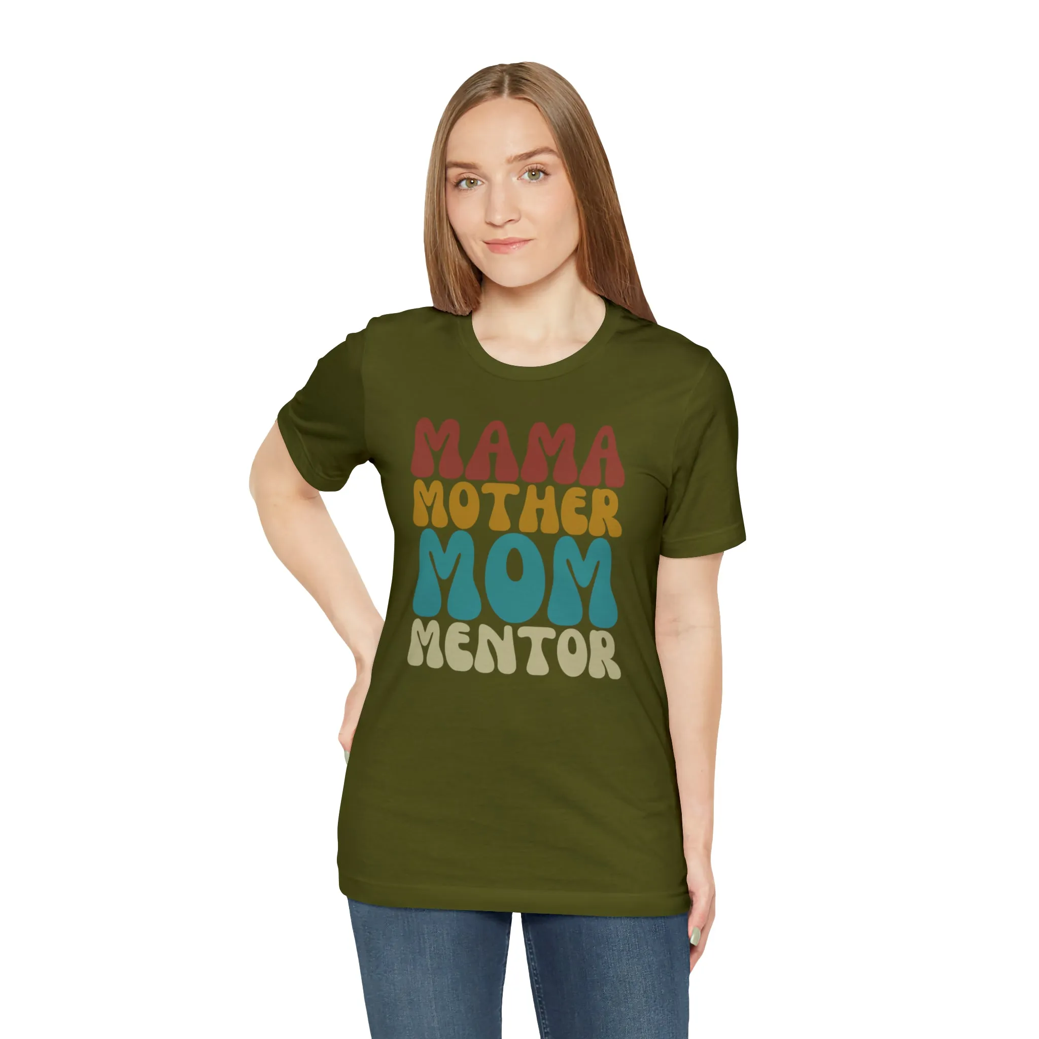 Mom Mother Mentor T-Shirt | Love You Mama Tee |  Bella Canvas 3001 Unisex |  Short Sleeve Tshirt