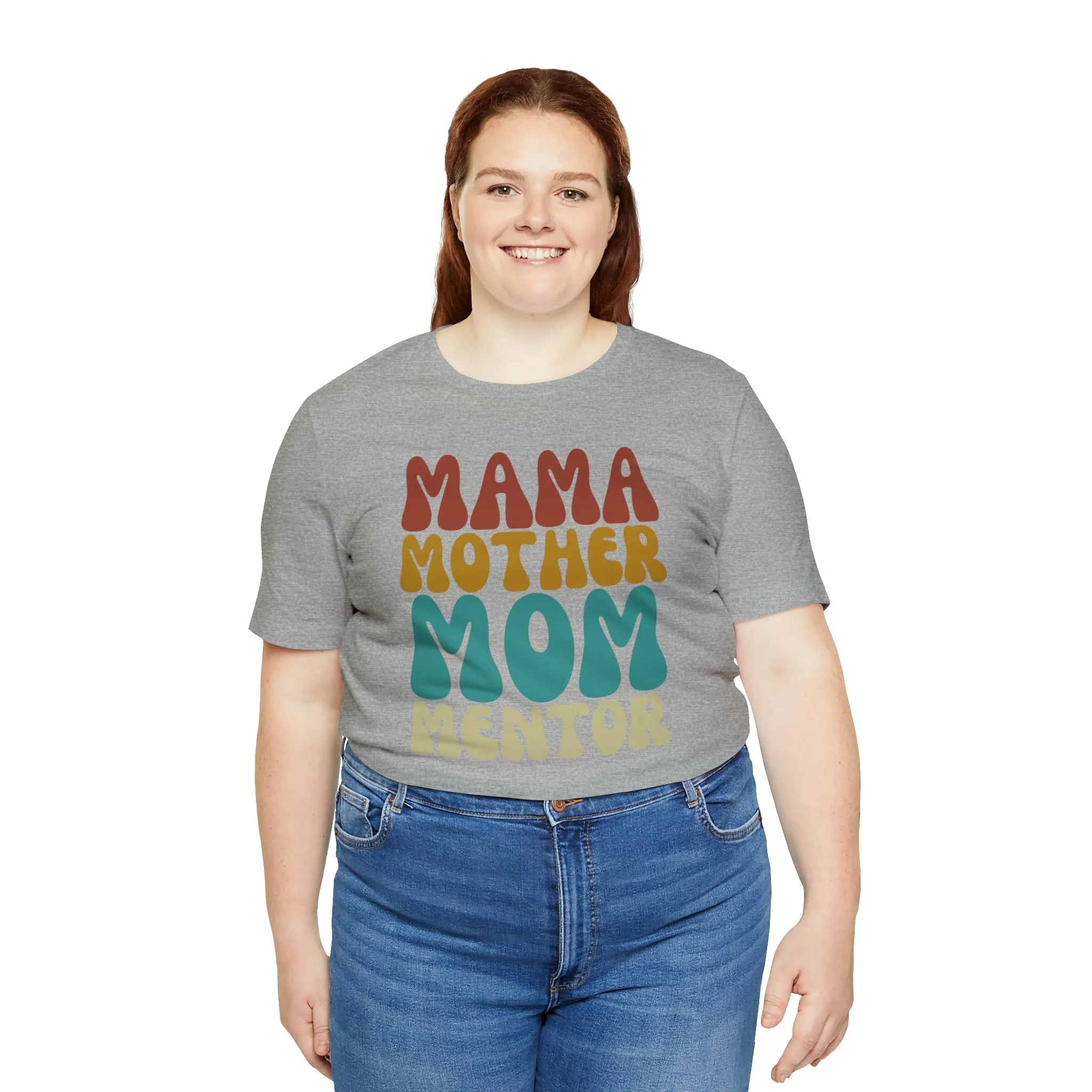 Mom Mother Mentor T-Shirt | Love You Mama Tee |  Bella Canvas 3001 Unisex |  Short Sleeve Tshirt