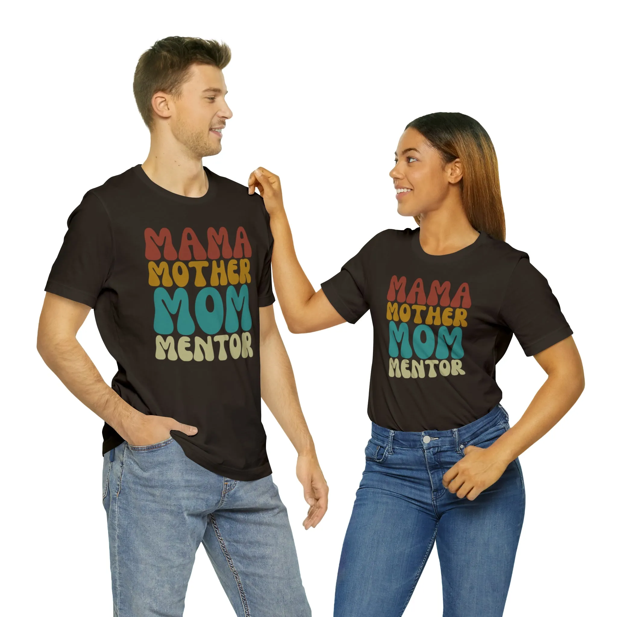 Mom Mother Mentor T-Shirt | Love You Mama Tee |  Bella Canvas 3001 Unisex |  Short Sleeve Tshirt