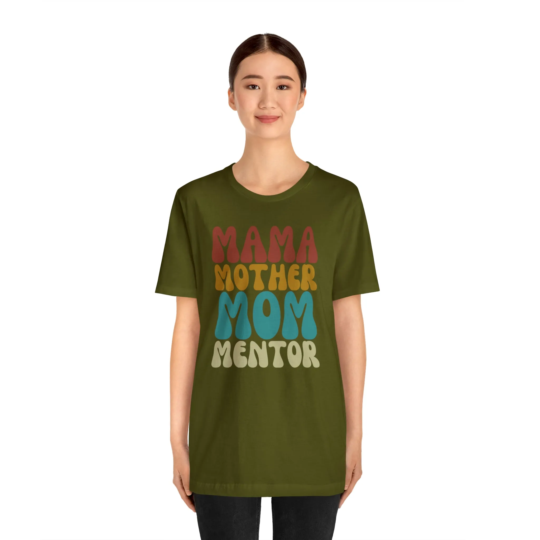 Mom Mother Mentor T-Shirt | Love You Mama Tee |  Bella Canvas 3001 Unisex |  Short Sleeve Tshirt