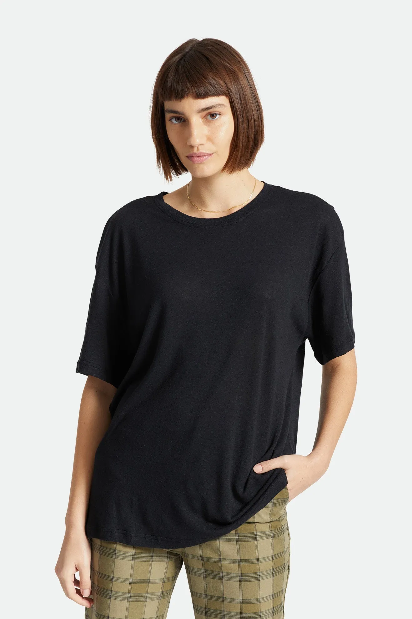 Montauk Oversized Tee - Black