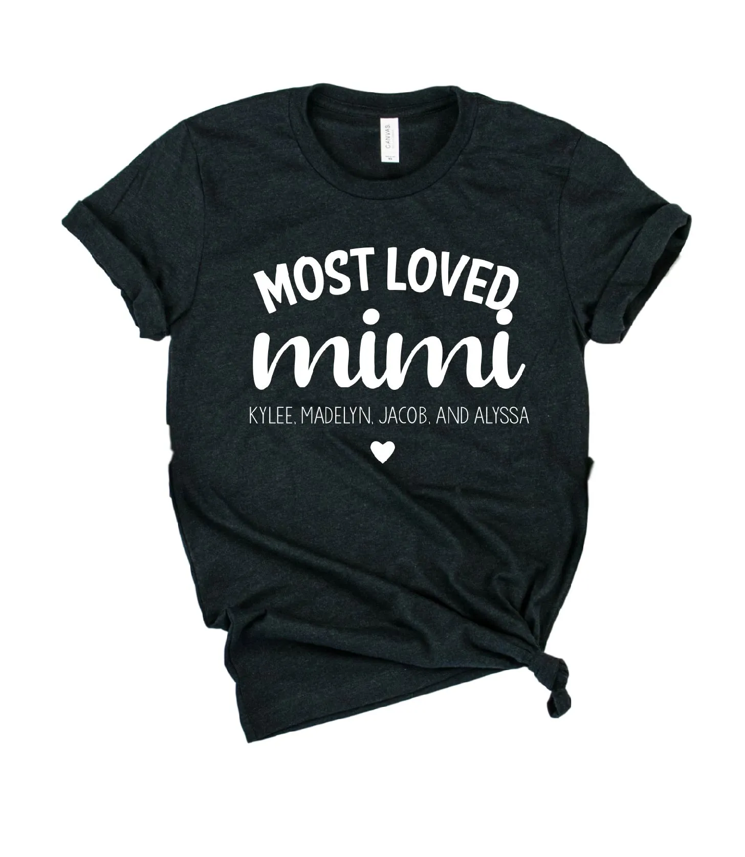 Most Loved Mimi Custom Shirt | Unisex Crew