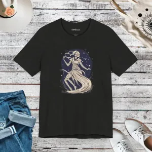 Mummy Unwrapping Halloween Unisex Tee for Spooky Fun