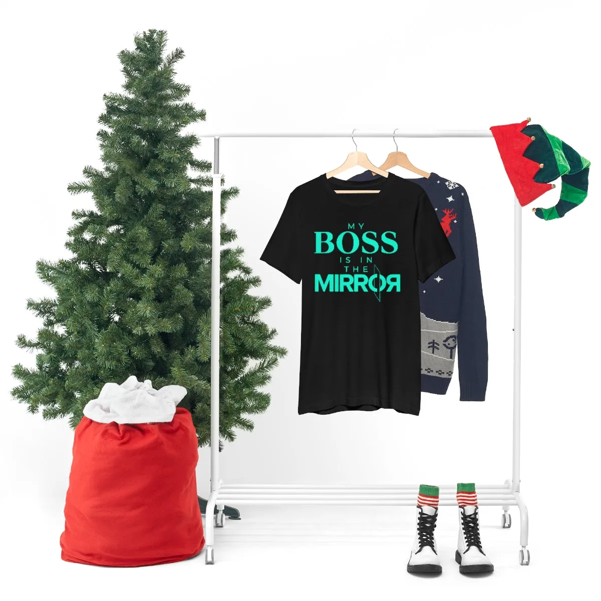 My Boss is in the Mirror Short Sleeve Tee
