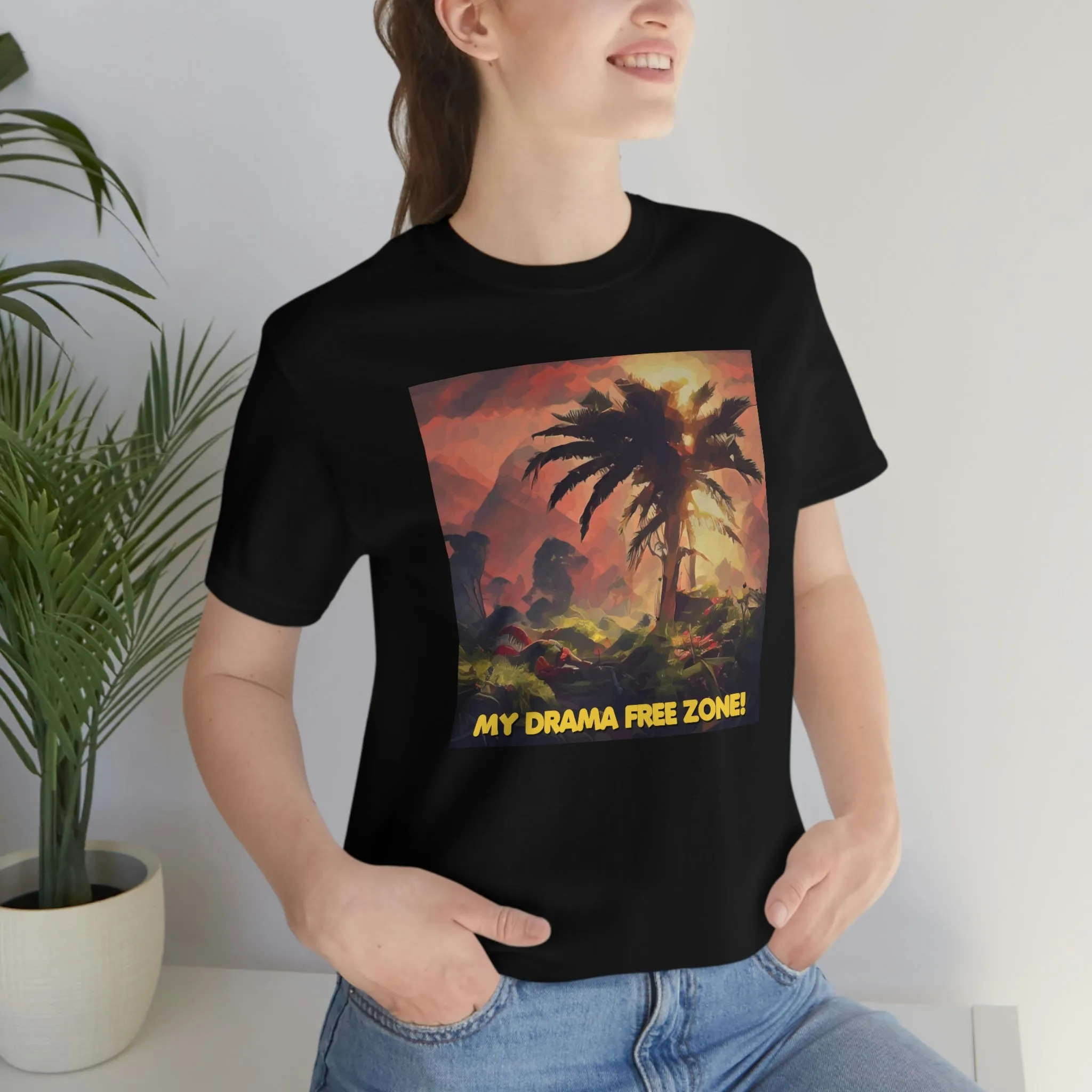 My Drama Free Zone! Short Sleeve Tee