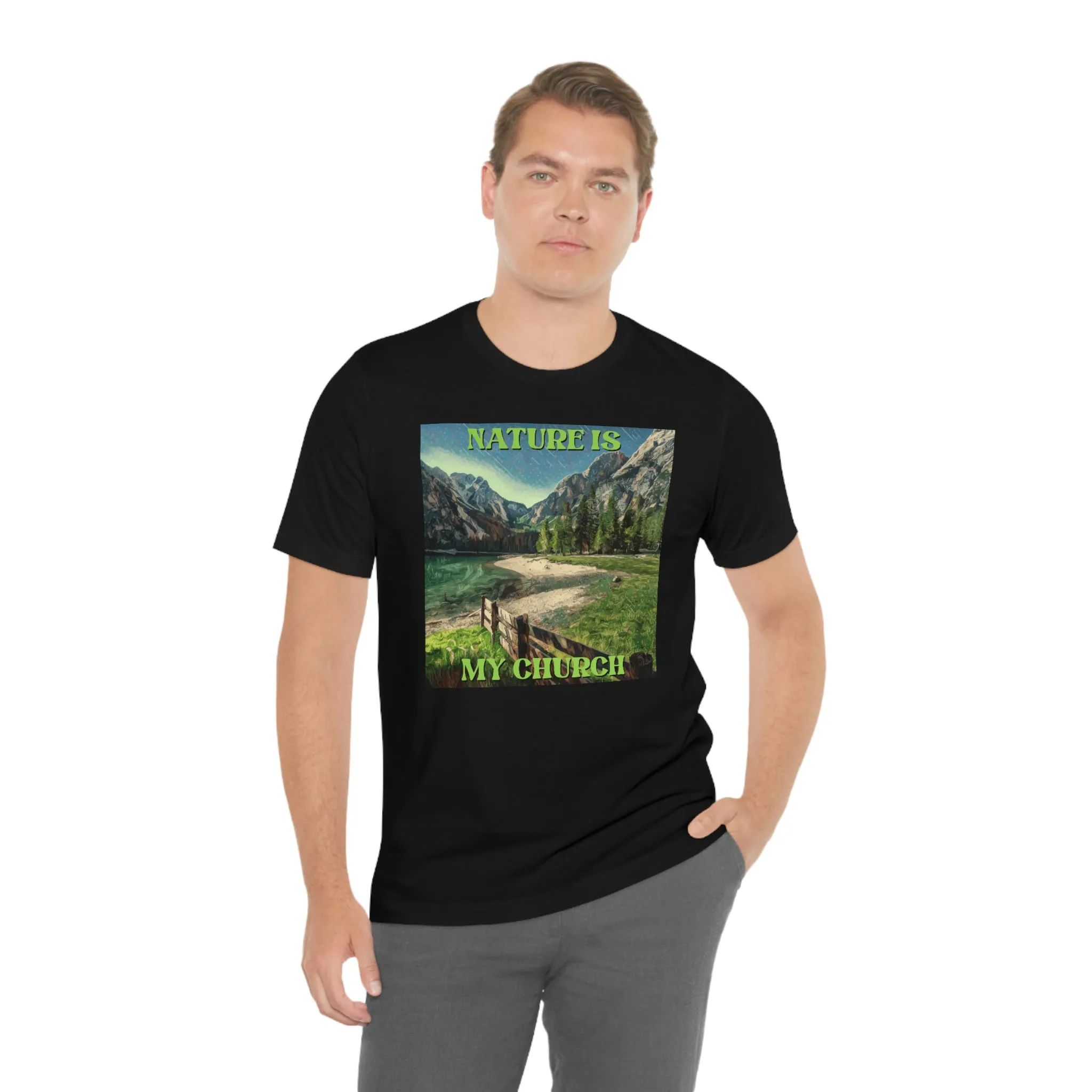 Nature is my Church Short Sleeve Tee