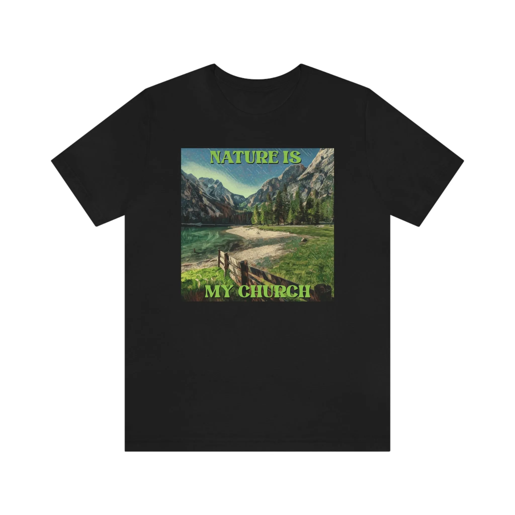 Nature is my Church Short Sleeve Tee