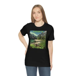 Nature is my Church Short Sleeve Tee