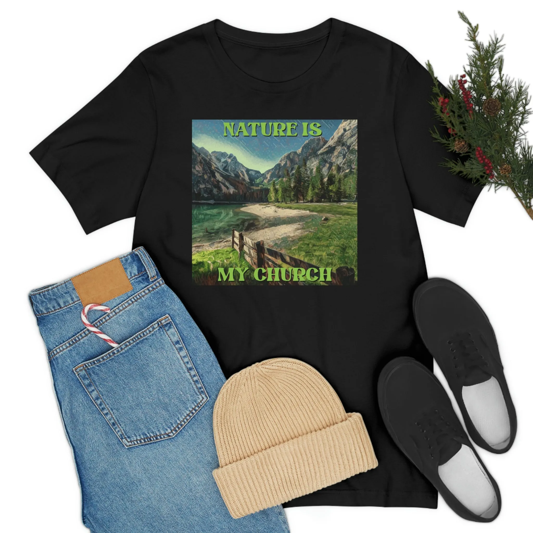 Nature is my Church Short Sleeve Tee