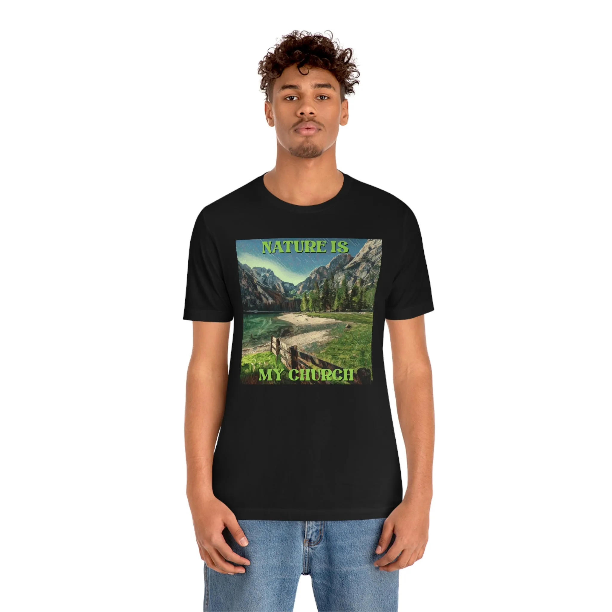 Nature is my Church Short Sleeve Tee