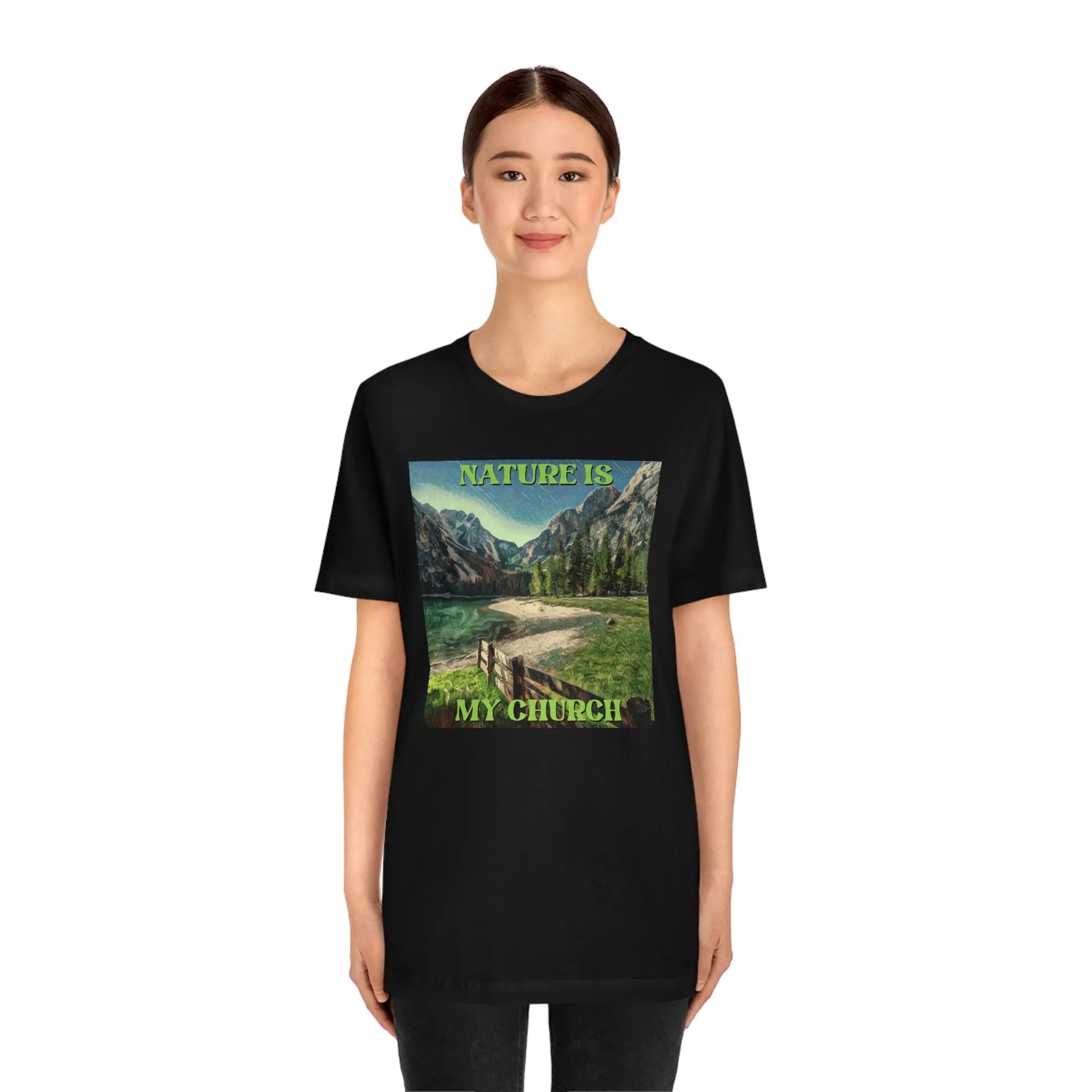 Nature is my Church Short Sleeve Tee