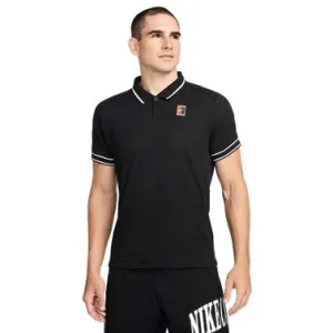 Nike Black & White Men's Heritage Polo
