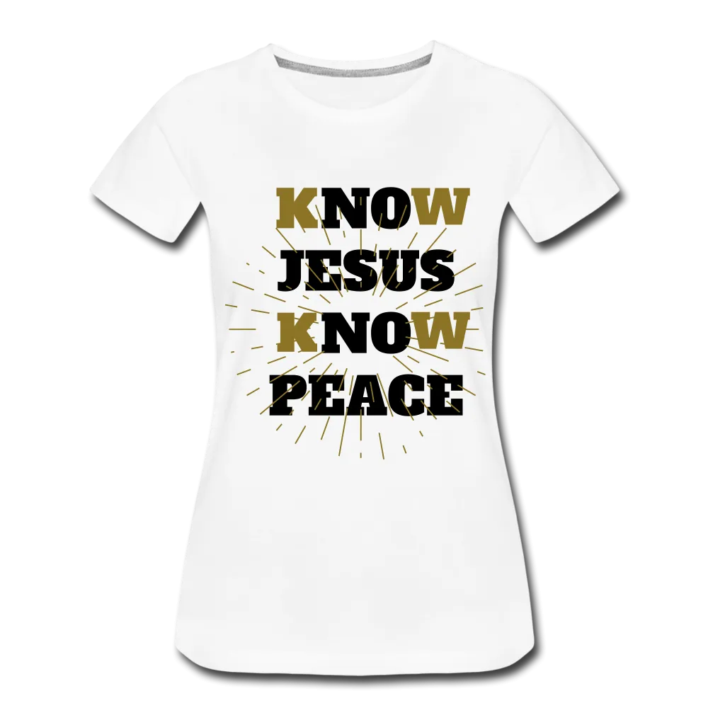 NO JESUS KNOW PEACE T-Shirt