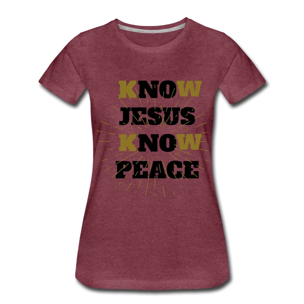 NO JESUS KNOW PEACE T-Shirt