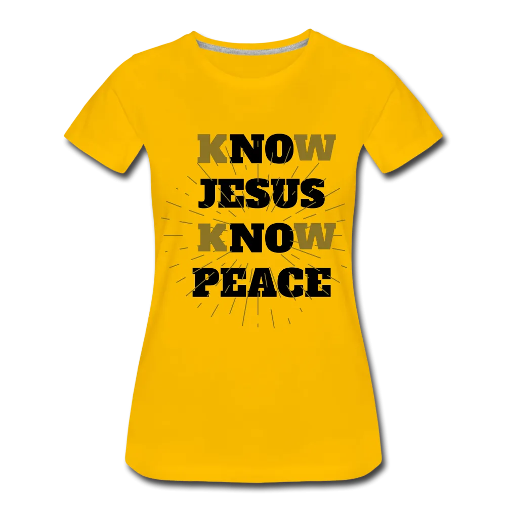 NO JESUS KNOW PEACE T-Shirt