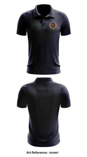 Oradell Police Core Men's SS Performance Polo - 79v9wT