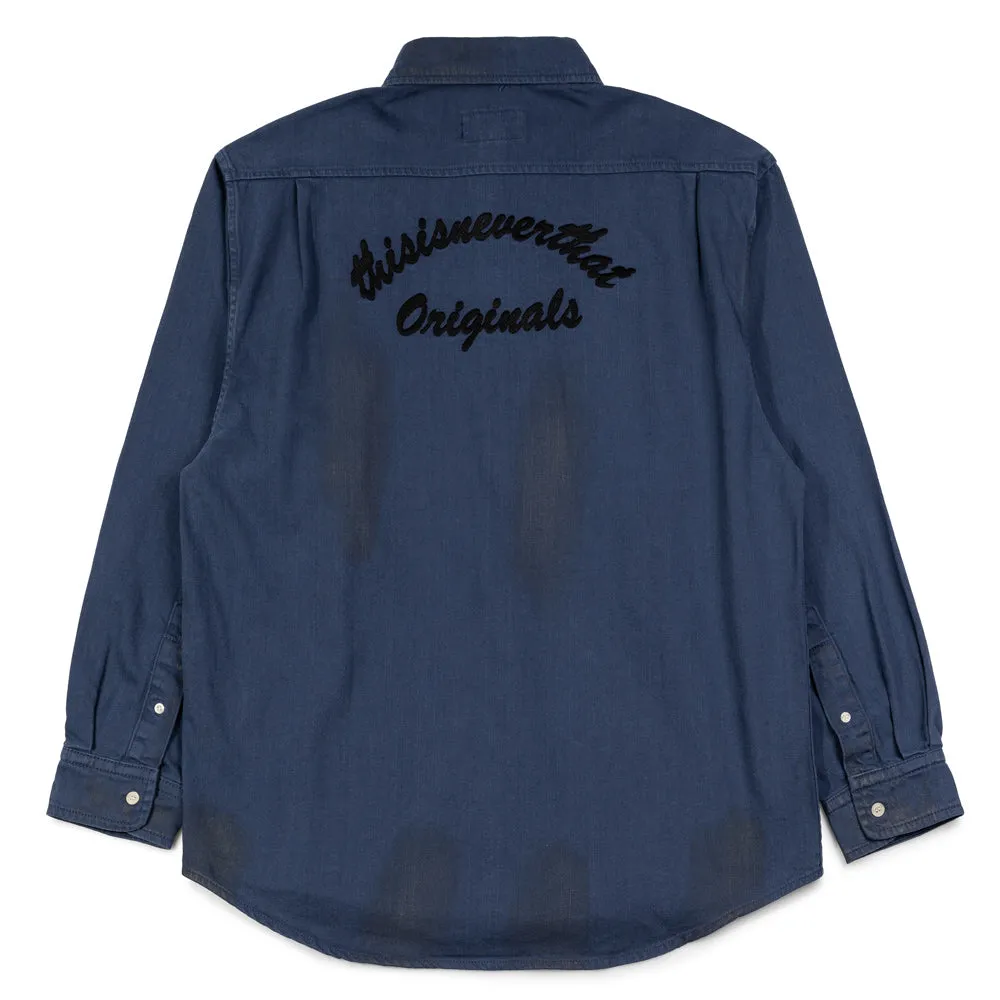 Original Dirt L/S Shirt | Navy