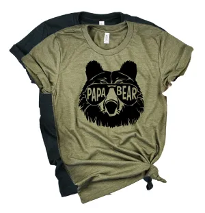 Papa Bear Shirt | Mens Shirt | Dad Shirt | Husband Shirt