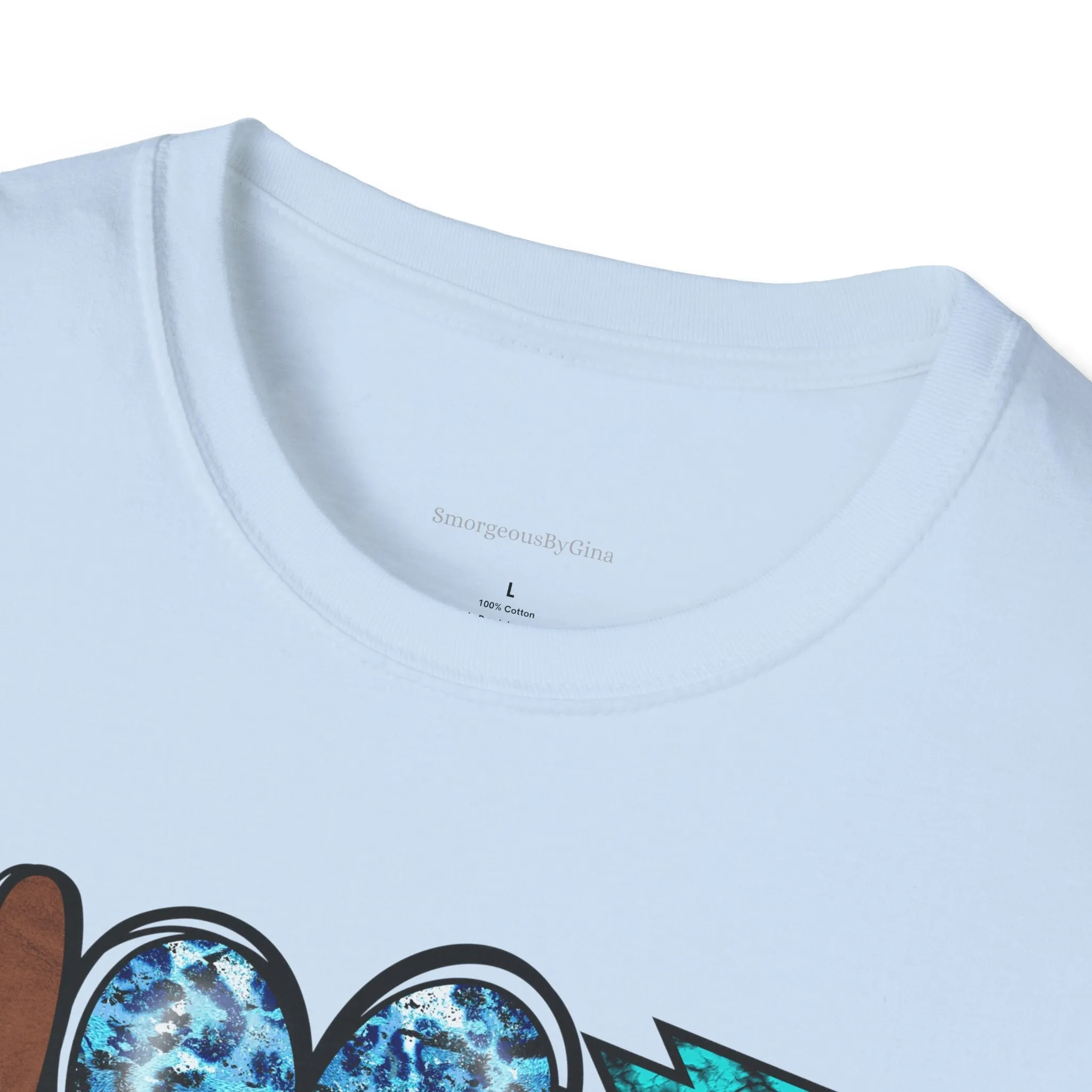 Peace, Love, Turquoise, Cowgirl Shirt, Cowgirl Tee, Rodeo, Softstyle T-Shirt