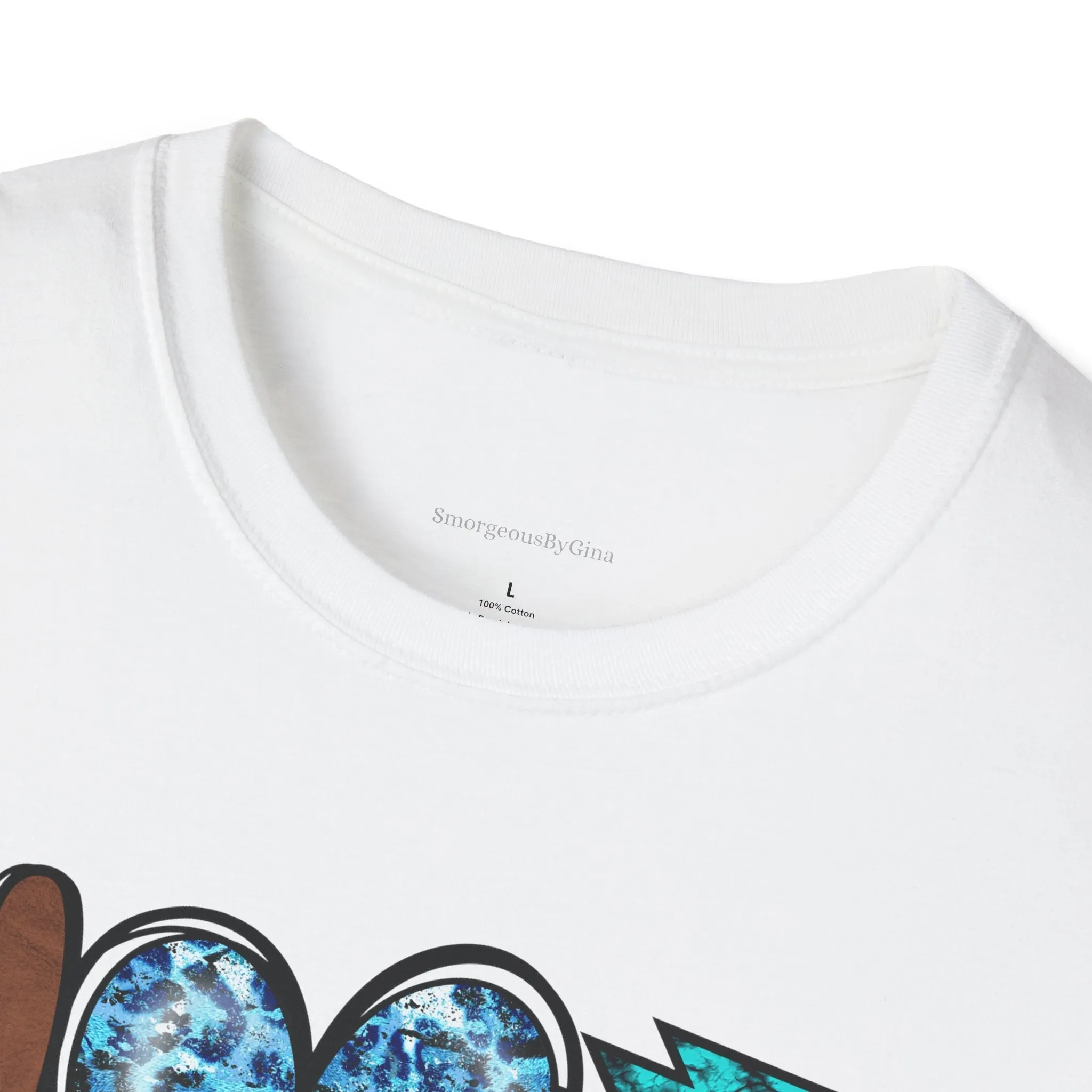 Peace, Love, Turquoise, Cowgirl Shirt, Cowgirl Tee, Rodeo, Softstyle T-Shirt