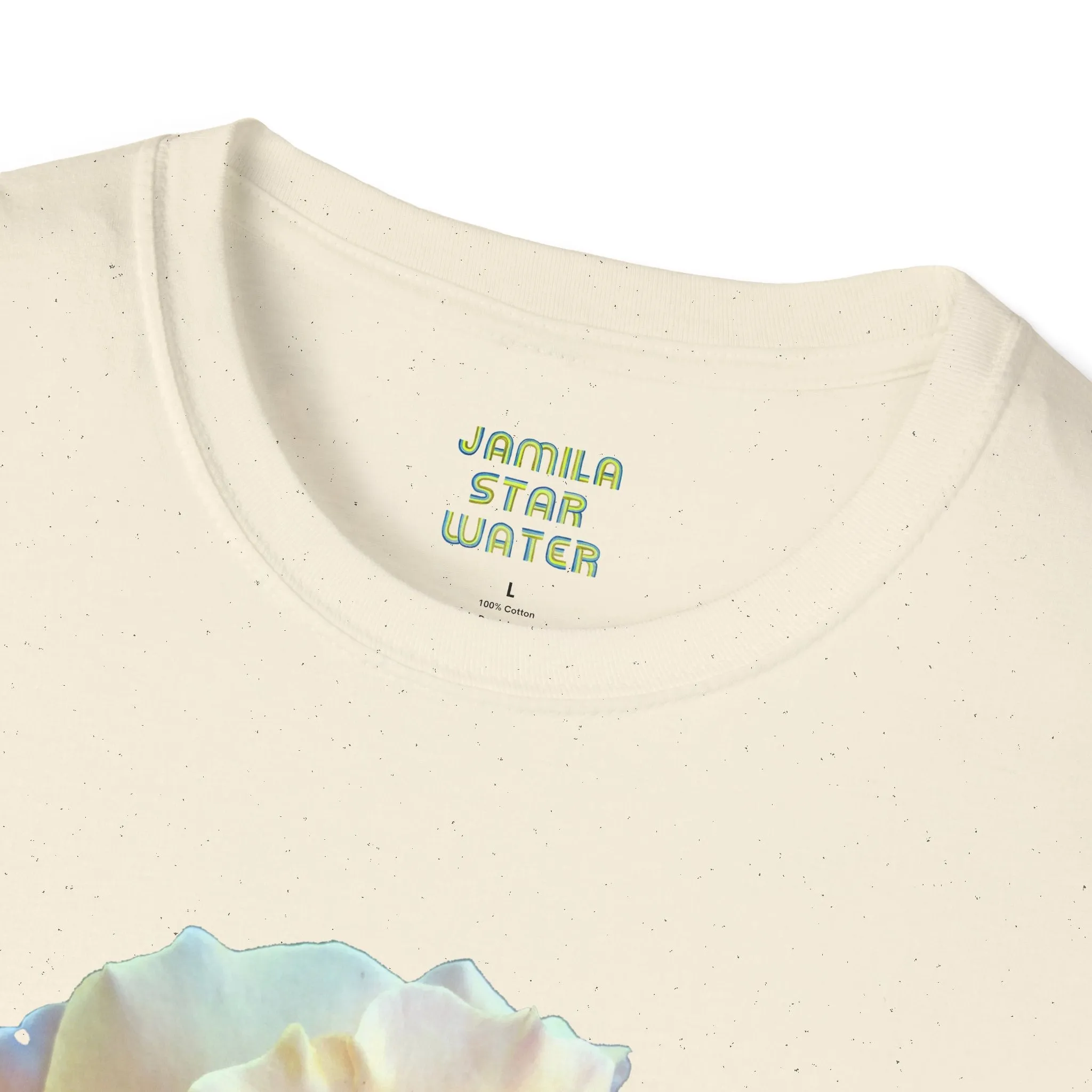 Peach Rose Unisex Softstyle T-Shirt