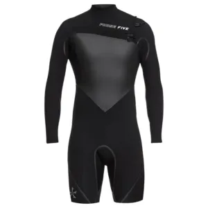 PHASE 5 SPRINGSUIT 3/2 CHEST ZIP BLACK