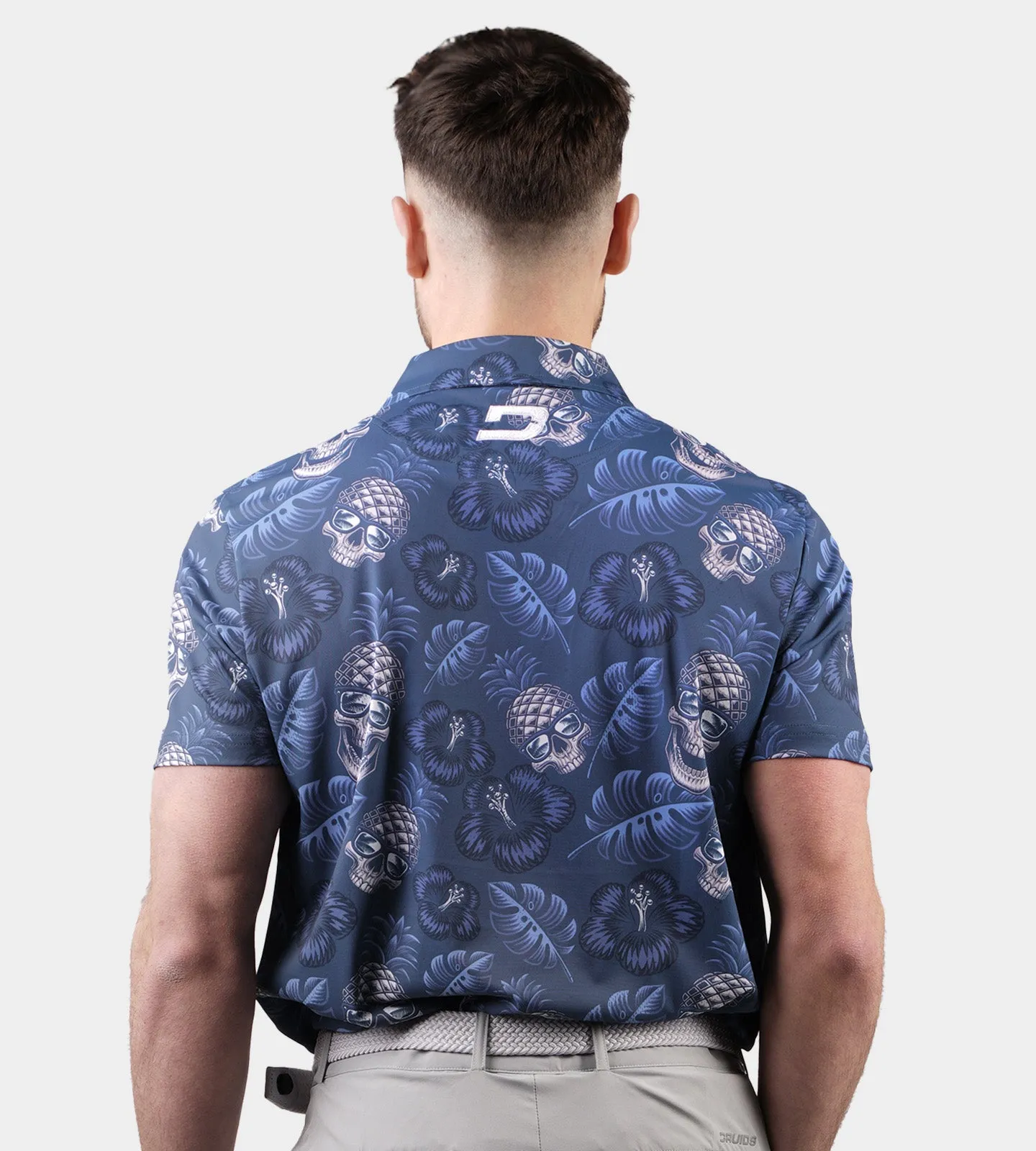 PINEAPPLE SKULLZ 2.0 POLO - NAVY