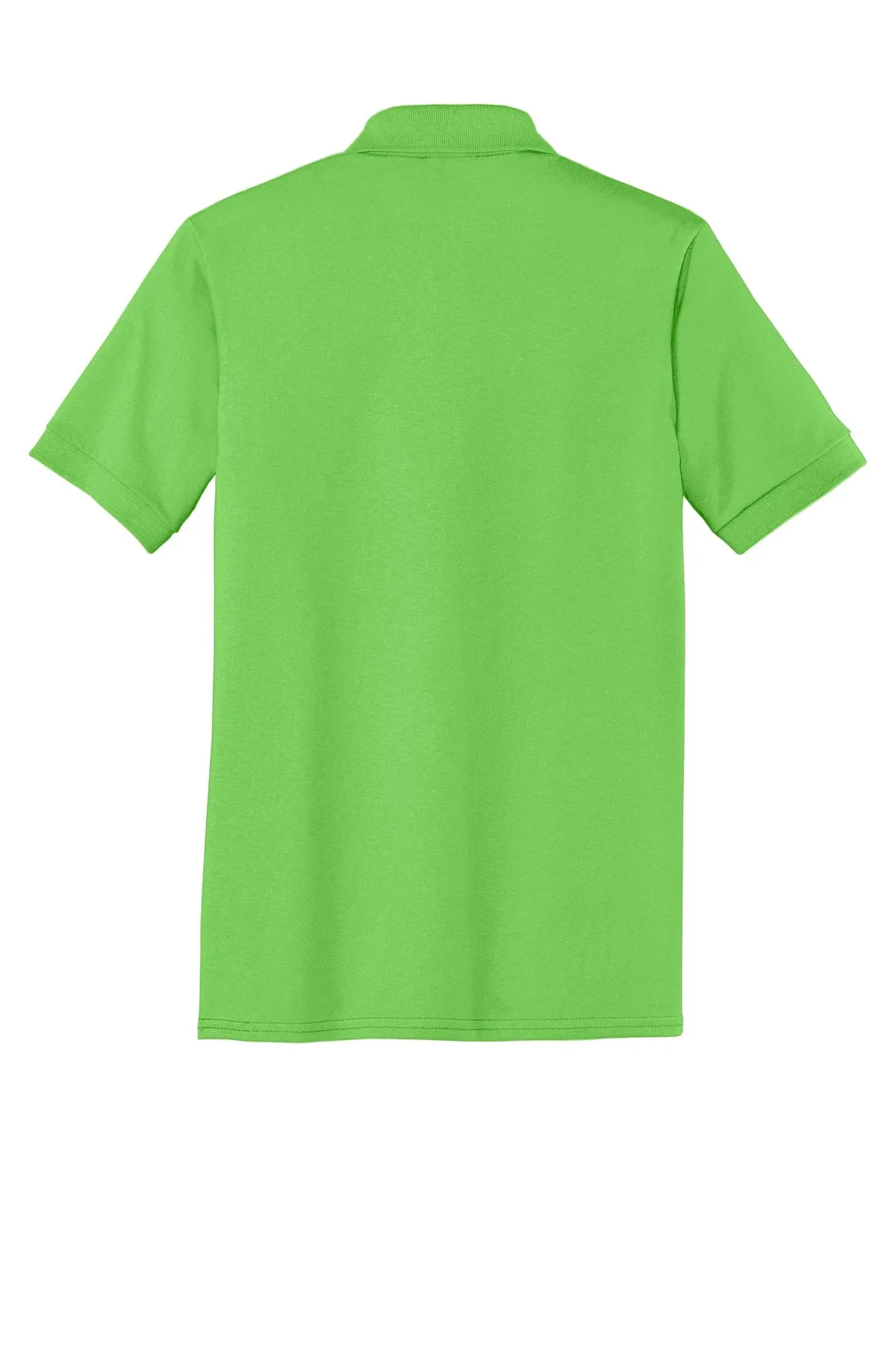 Port & Company Core Blend Jersey Knit Polo. KP55 Lime