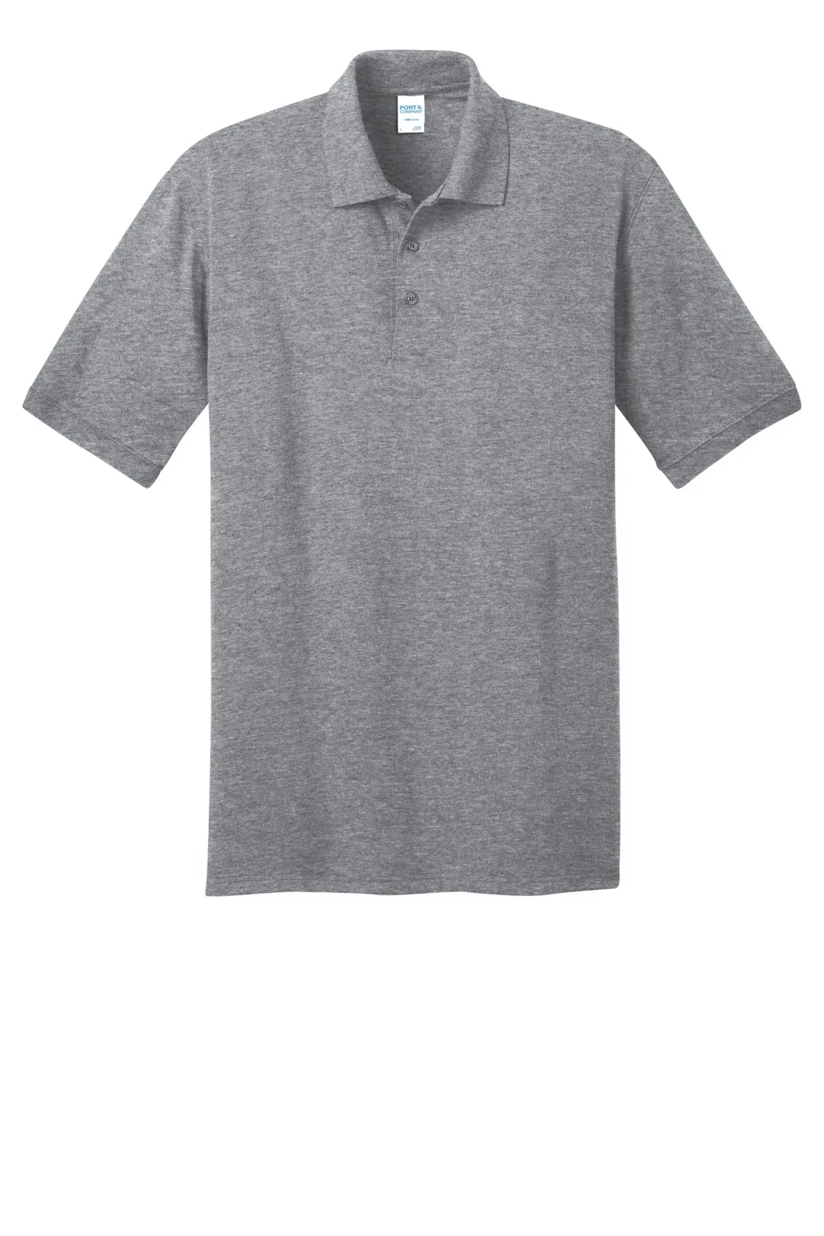 Port & Company Tall Core Blend Jersey Knit Polo. KP55T Athletic Heather Tall