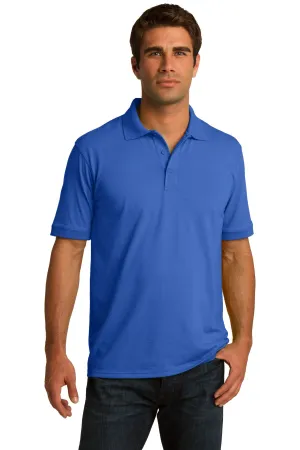 Port & Company Tall Core Blend Jersey Knit Polo. KP55T Royal Tall