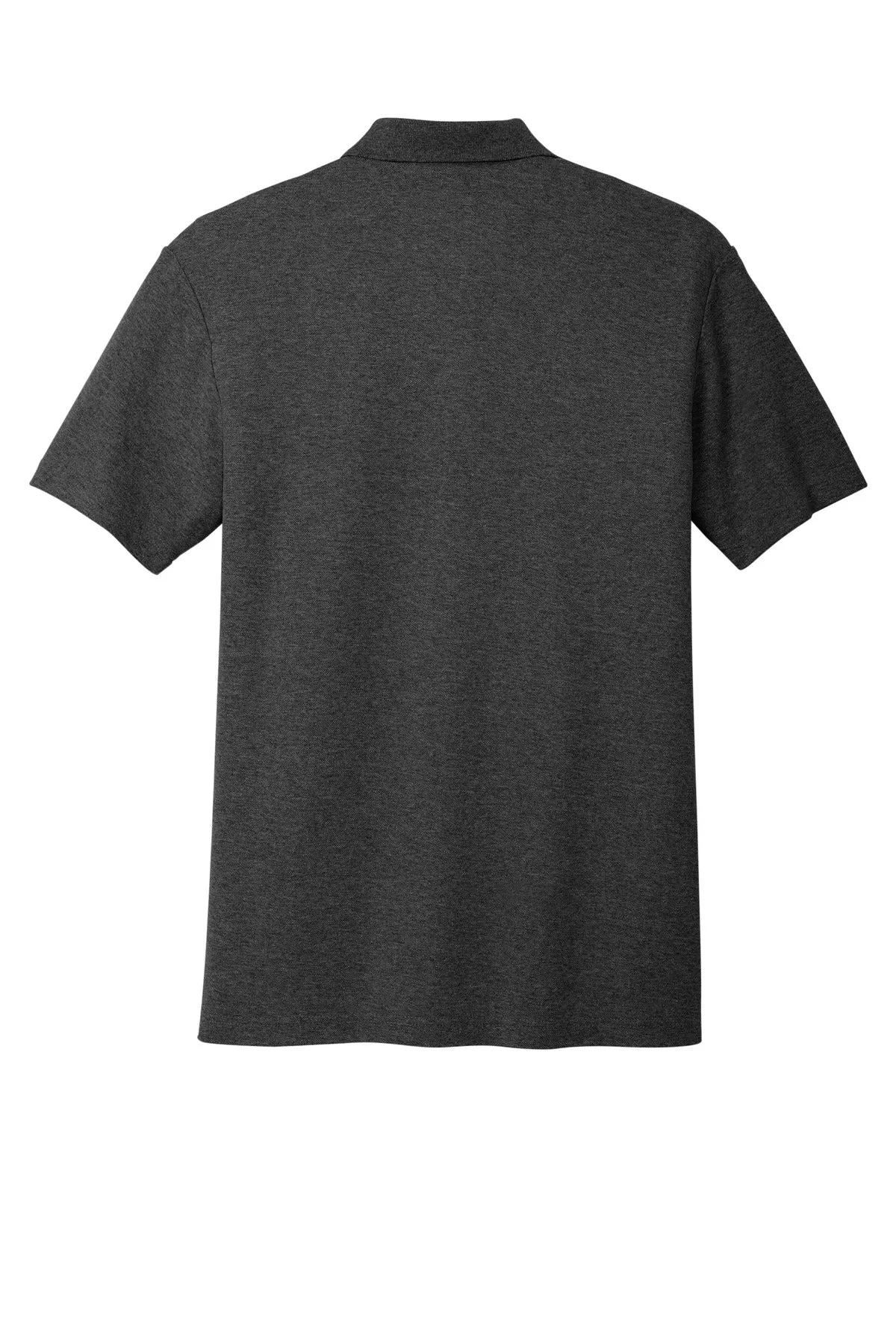 Port Authority C-FREE Cotton Blend Pique Polo K867 Charcoal Heather