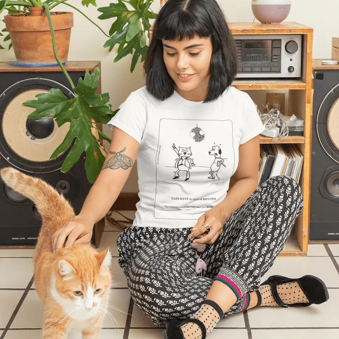"Cats Have" | Hilarious Hebrew T-shirt