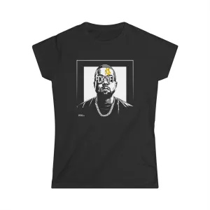 "FCK YE!" Black Custom T-Shirt for Women