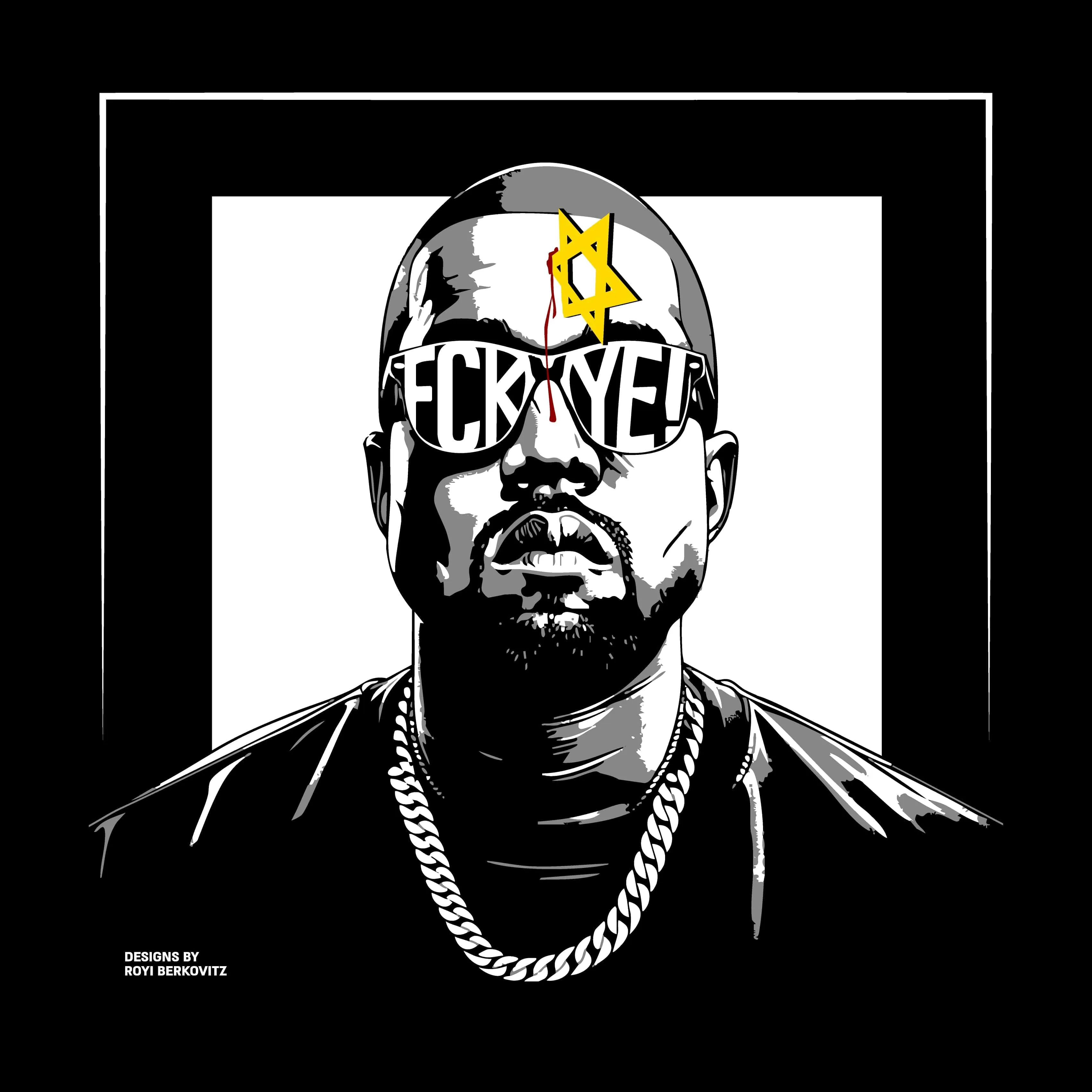 "FCK YE!" Black Custom T-Shirt for Women