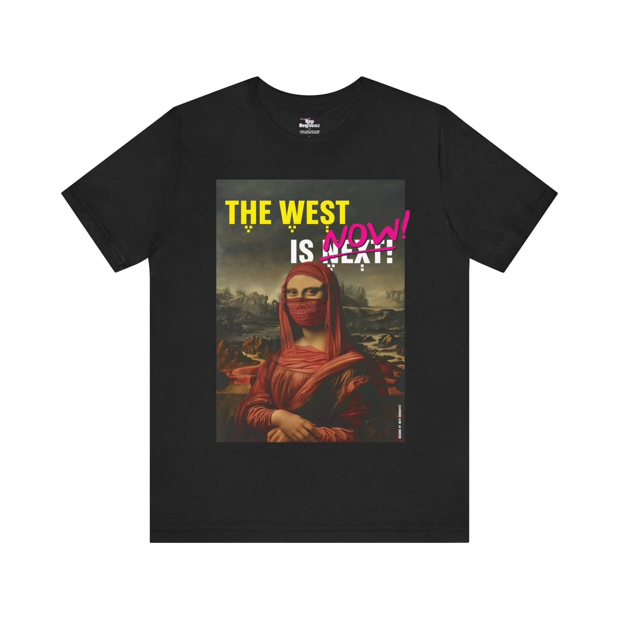 "Mona Layla" Black T-shirt for Men