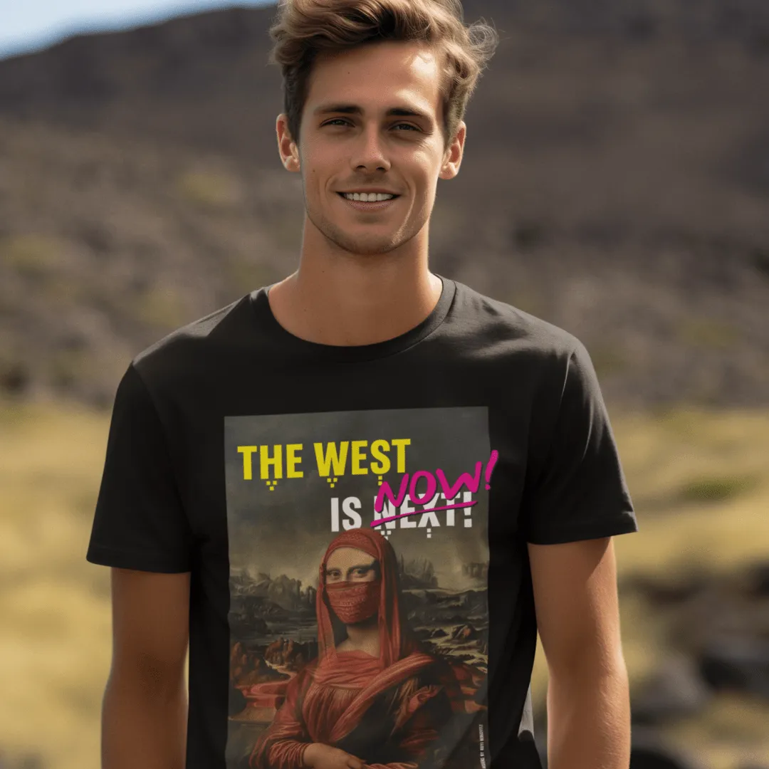 "Mona Layla" Black T-shirt for Men