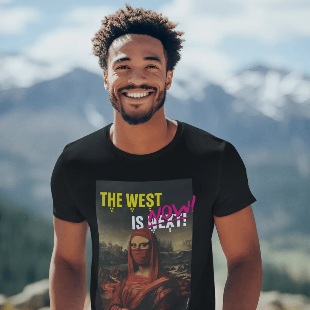 "Mona Layla" Black T-shirt for Men