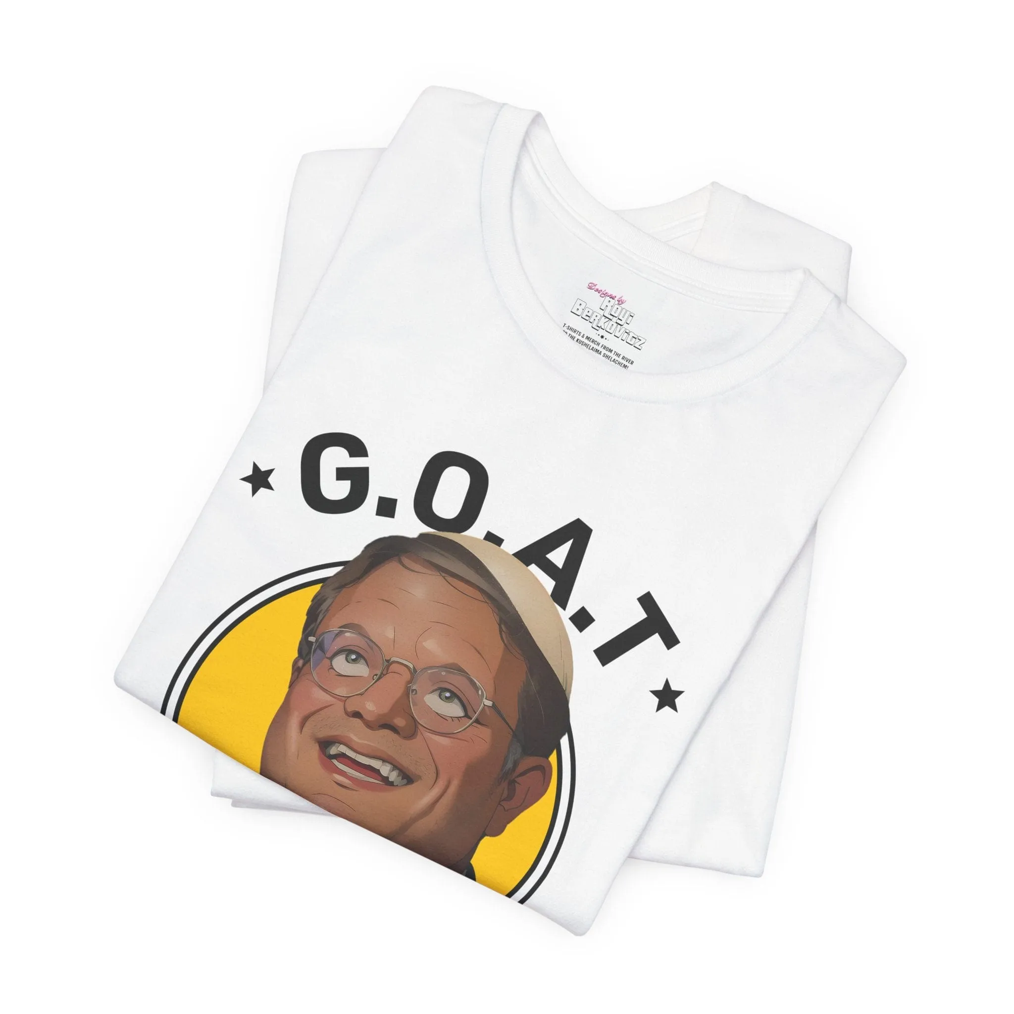 "The Goat" White T-shirt for Men
