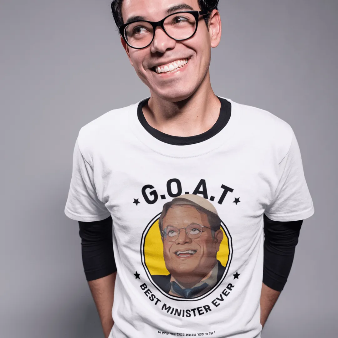 "The Goat" White T-shirt for Men