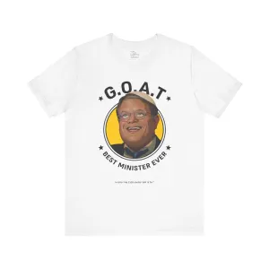 "The Goat" White T-shirt for Men