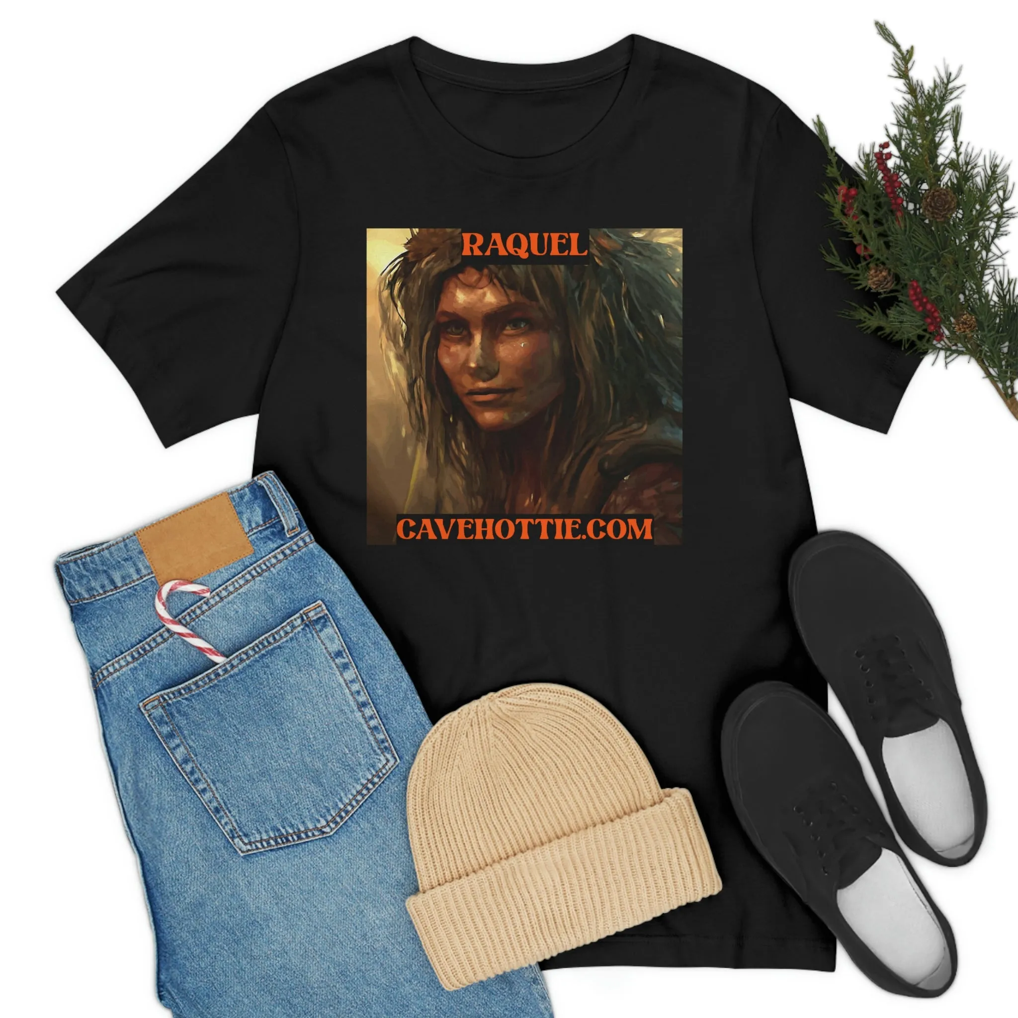 Raquel Cavehottie.com Short Sleeve Tee