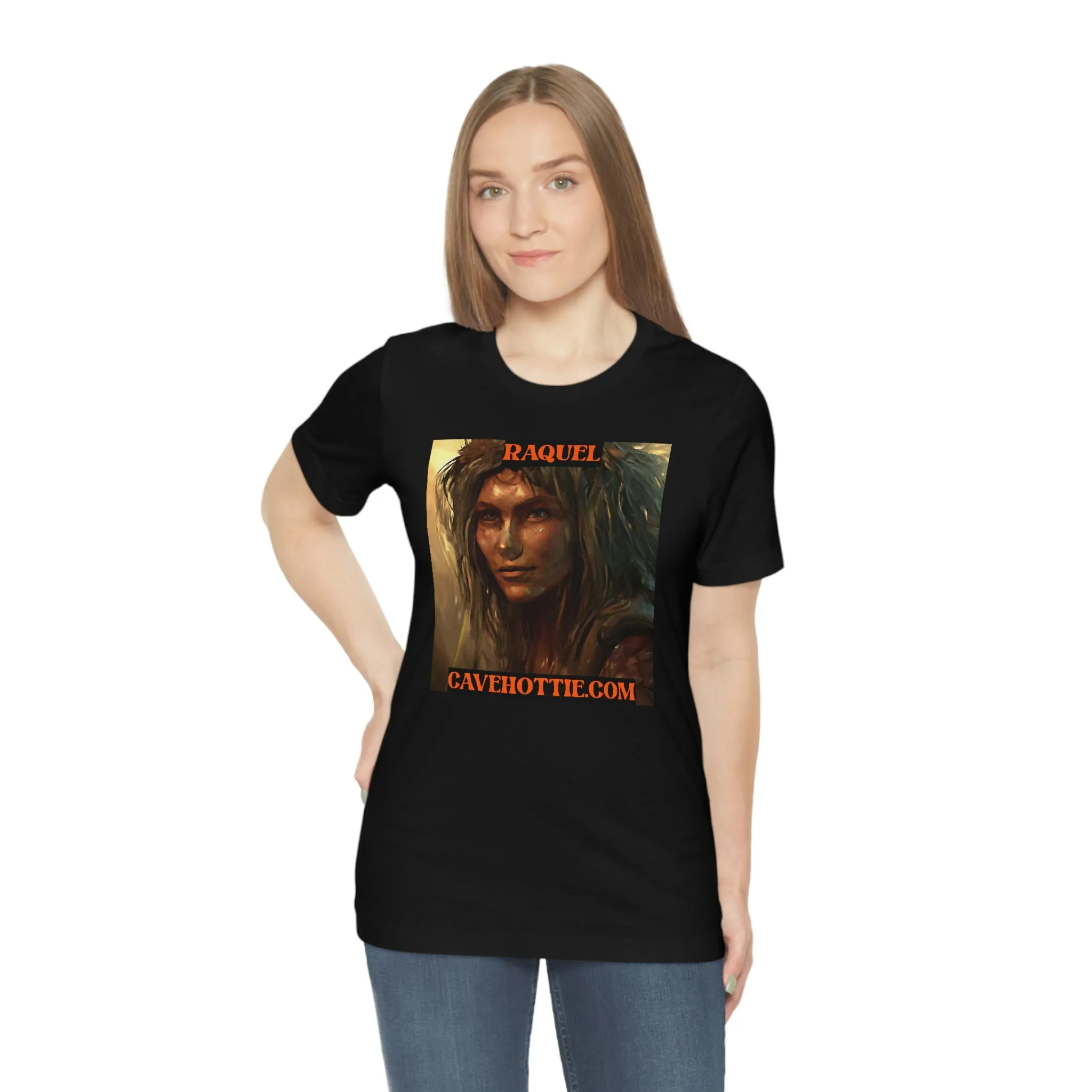 Raquel Cavehottie.com Short Sleeve Tee